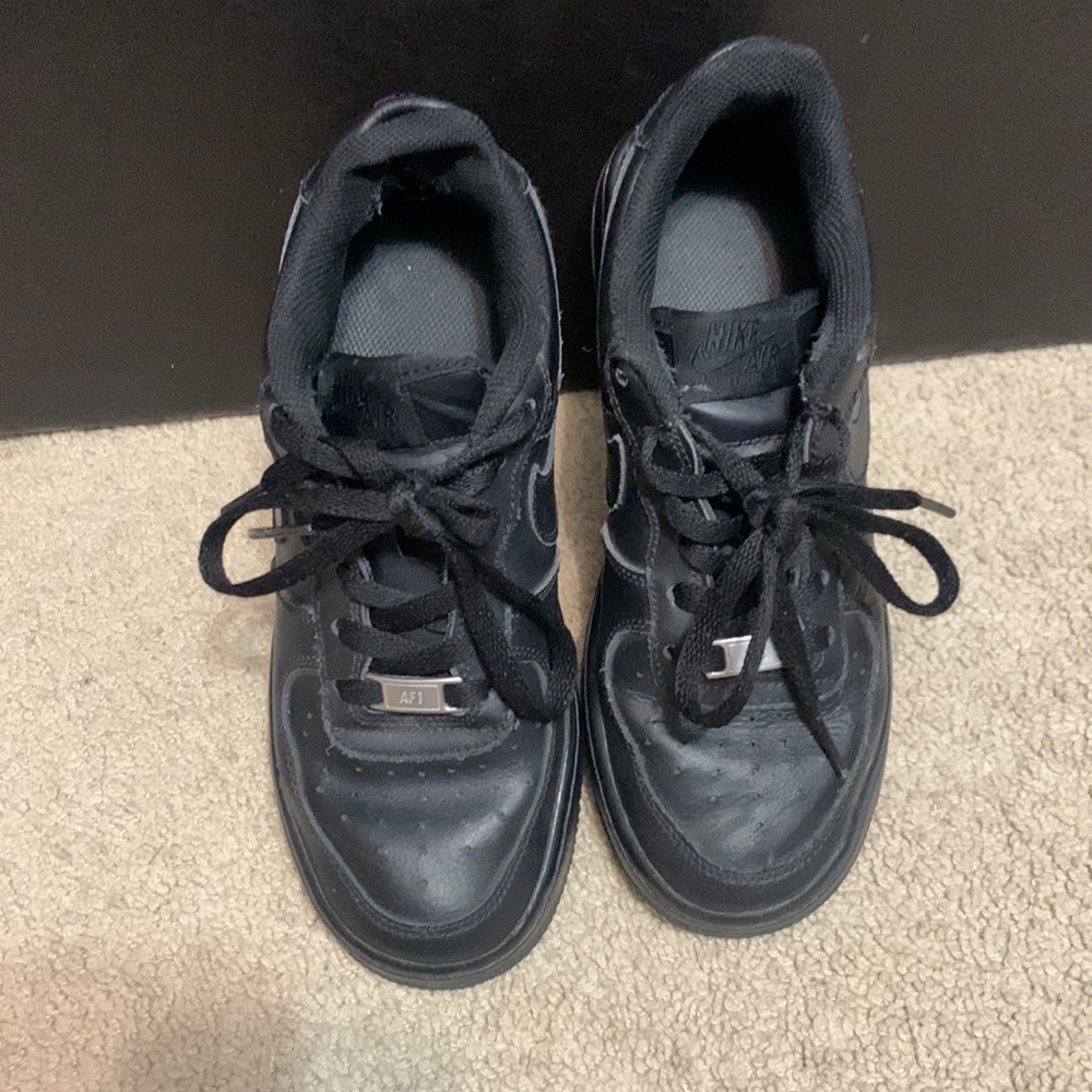 black air forces. used. open to offers.
